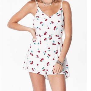 Cherry bodysuit